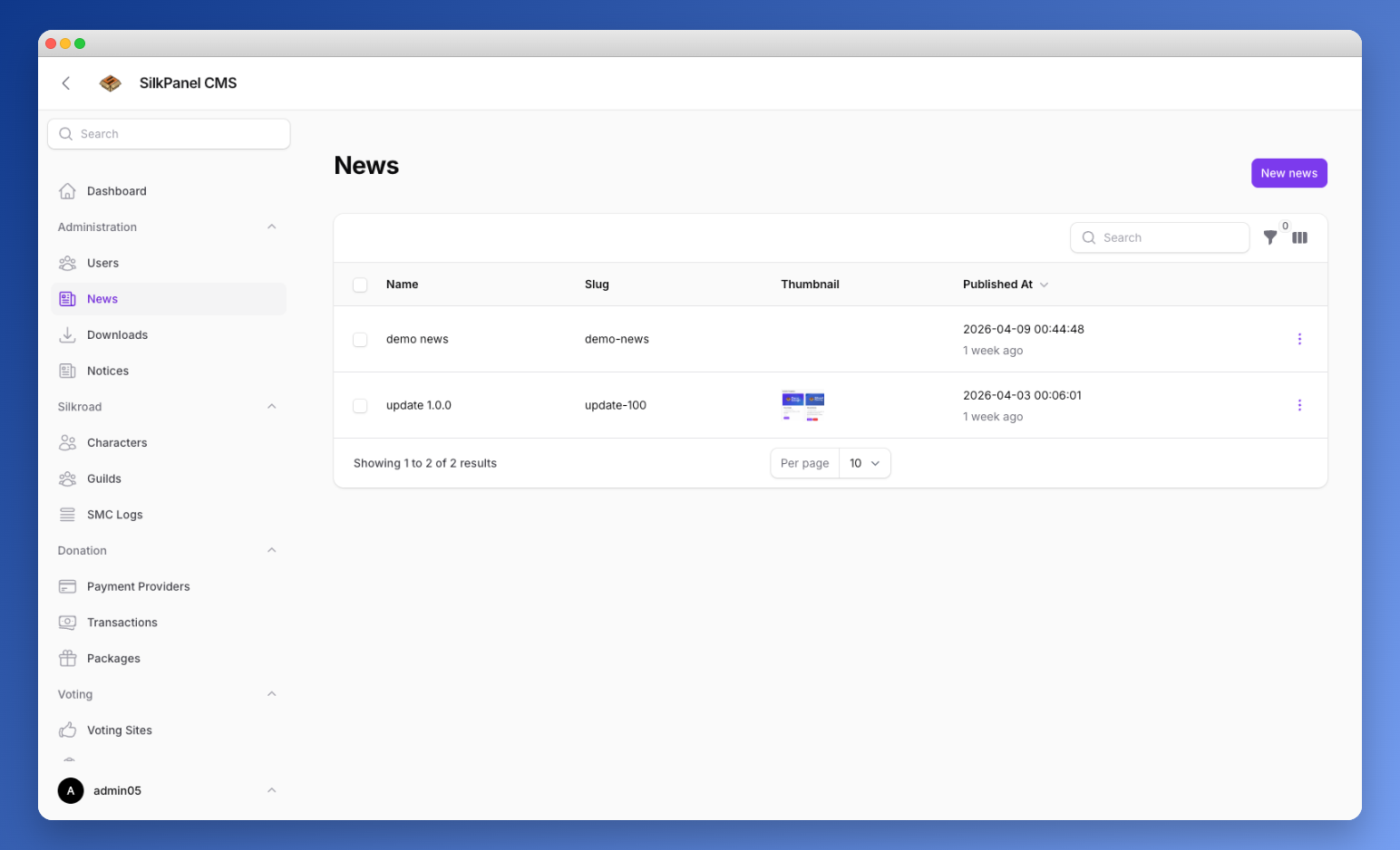 News