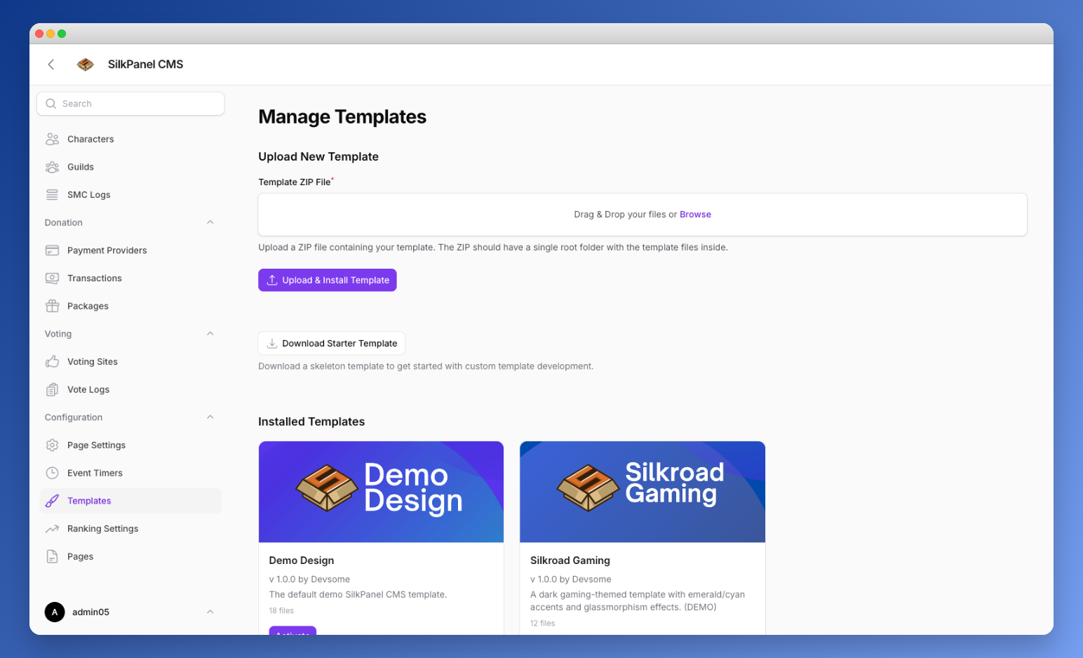 Templates